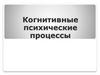 Когнитивные психические процессы