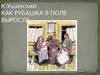 К. Ушинский. Как рубашка в поле выросла