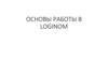 Основы работы в Loginom