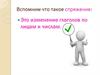 Спряжение. Какие глаголы относятся ко II спряжению?