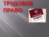 Трудовое право. Статья 37 Конституции РФ