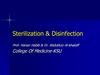 Sterilization & Disinfection