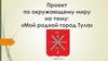 Мой родной город Тула