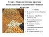 Технологические приемы возделывания сельскохозяйственных культур