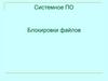 Системное ПО. Блокировки файлов