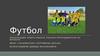 Футбол. Из опыта работы тренера - преподавателя по футболу