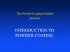 Introduction to powder coating