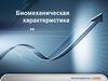 Биомеханическая характеристика