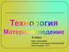Натуральные волокна животного происхождения. 6 класс