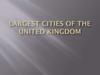 Largest cities of the United Kingdom