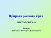 Природа родного края