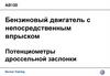 Бензиновый двигатель с непосредственным впрыском. Потенциометры дроссельной заслонки