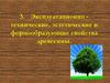 Эксплуатационно технические, эстетические и формообразующие свойства древесины