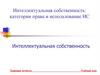 Интеллектуальная собственность. Правовые аспекты
