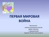 Первая мировая война