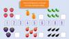 Игра по математике "Сосчитай фрукты и овощи, поставь нужную цифру"