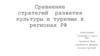 Сравнение стратегий развития культуры и туризма в регионах РФ