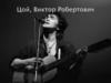 Виктор Робертович Цой