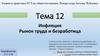 Инфляция. Рынок труда и безработица. Тема 12