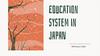 Education system in Japan