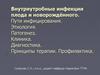 Внутриутробные инфекции плода и новорождённого. Пути инфицирования. Этиология. Патогенез. Клиника. Диагностика. Принципы