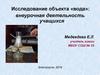 Исследование объекта «вода»: внеурочная деятельность учащихся