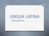 Lingua latina