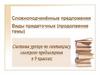Система уроков по синтаксису сложного предложения в 9 классах