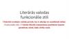 Literārās valodas funkcionālie stili