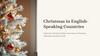 Christmas in English - Speaking Countries
