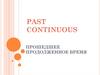 Past Continuous