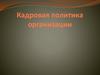 Кадровая политика организации