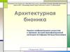 Архитектурная бионика