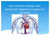 Неотложная помощь при патологии сердечно - сосудистой системы