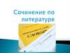 Сочинение по литературе