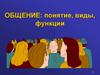 Общение. Понятие, виды, функции