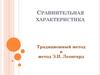 Сравнительная характеристика. Традиционный метод и метод Э.И. Леонгард