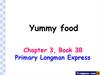 Yummy food. Chapter 3. Book 3B
