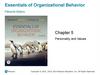 Essentials of Organizational Behavior