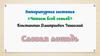 Ушинский К Д. Слепая лошадь. Литературная гостиная «Читаем всей семьей»
