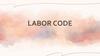 Labor Code