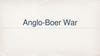 Anglo-Boer War