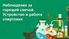 Наблюдение за горящей свечой. Устройство и работа спиртовки