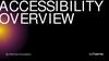 Accessibility Overview for IT Academy