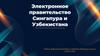 Электронное правительство Сингапура и Узбекистана