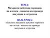 Механизм действия гормонов на клетки - мишени на примере инсулина и эстрогена