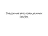 Внедрение информационных систем