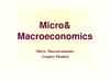 Micro & Macroeconomics