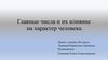 Главные числа и их влияние на характер человека