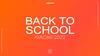 Back to school